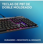 Teclado español g915 x wired g kb perp  emea28i-935 negro