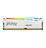 Memoria  cl36 ddr5-6000mt/s de 16 gb para exposición de bestia fury bestia blanca rgb