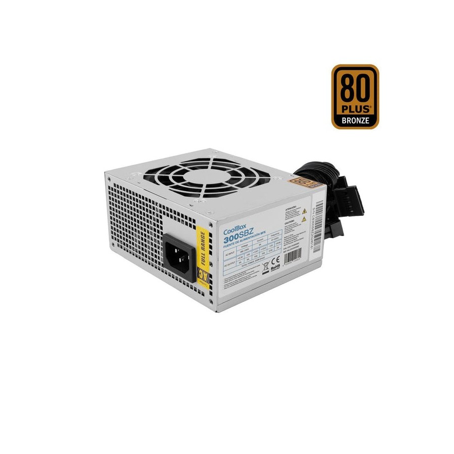 Fuente de alimentacion coolbox sfx s300 80+ bronze (10)