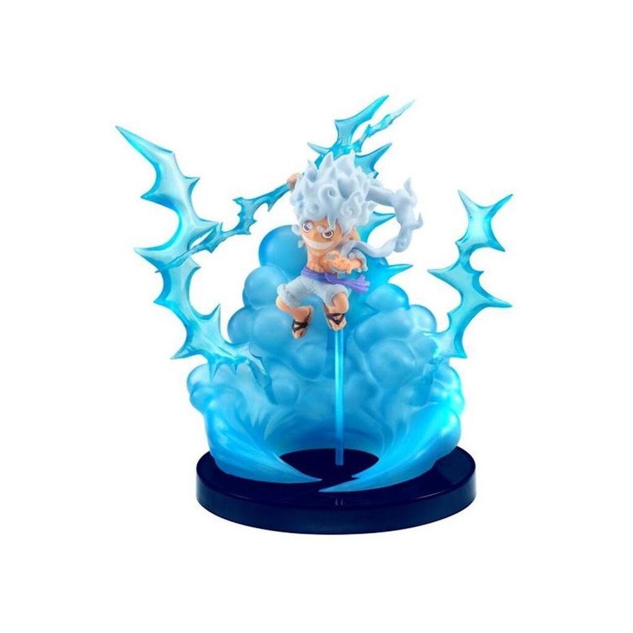 Figura banpresto one piece world collectable special monkey d. luffy gear 5 6cm
