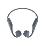 Auriculares inalámbricos deportivos de conducción ósea leotec osea kuri con micrófono bluetooth grises