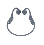 Auriculares inalámbricos deportivos de conducción ósea leotec osea kuri con micrófono bluetooth grises