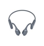 Auriculares inalámbricos deportivos de conducción ósea leotec osea kuri con micrófono bluetooth grises