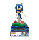 Lampara 3d con despertador sonic the hedgehog