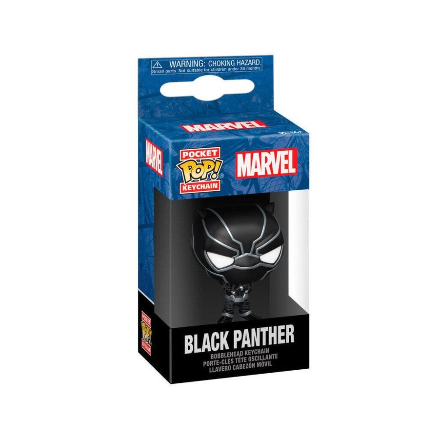 Llavero pocket pop marvel black panther classics