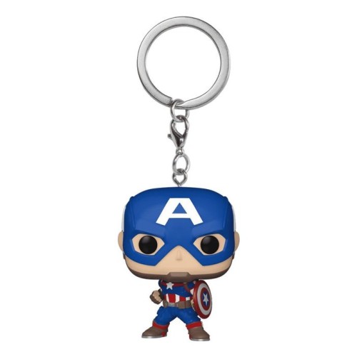 Llavero pocket pop marvel capitan america classics