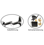 Soporte de pared tronje ar210, 15-2x, max.12kg  61 cm [24]