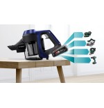 Aspiradora  bosch serie 6 bbs611mat azul sin bolsa