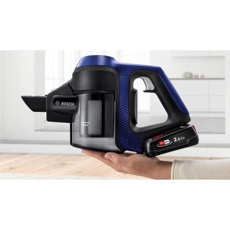 Aspiradora  bosch serie 6 bbs611mat azul sin bolsa