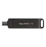 Memoria usb  patriot rage r550 1tb negra, usb-a y usb-c 3.2 gen 1 pe1tr550dsad