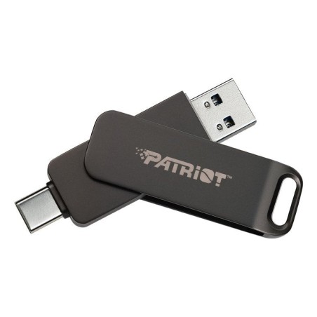 Memoria usb  patriot rage r550 1tb negra, usb-a y usb-c 3.2 gen 1 pe1tr550dsad