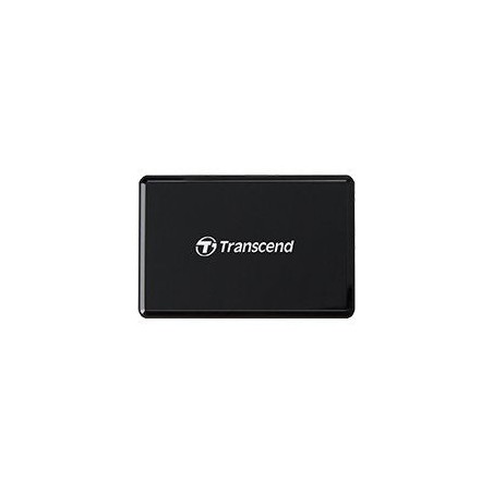 Lector de tarjetas externo transcend ts-rdf9k2 negro microusb
