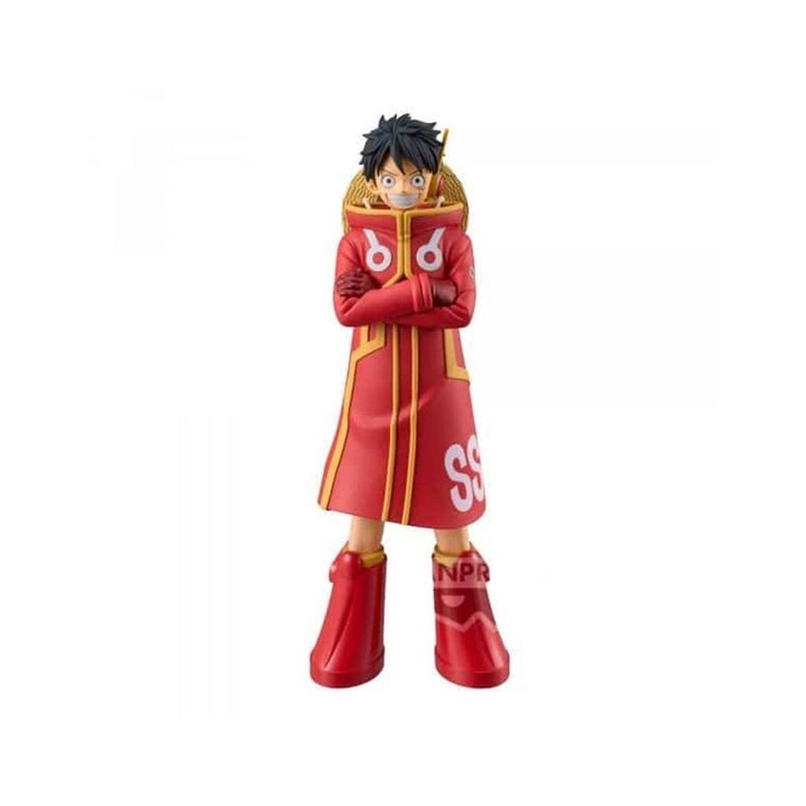 Figura banpresto one piece dxf the grandline series egg head luffy 16cm