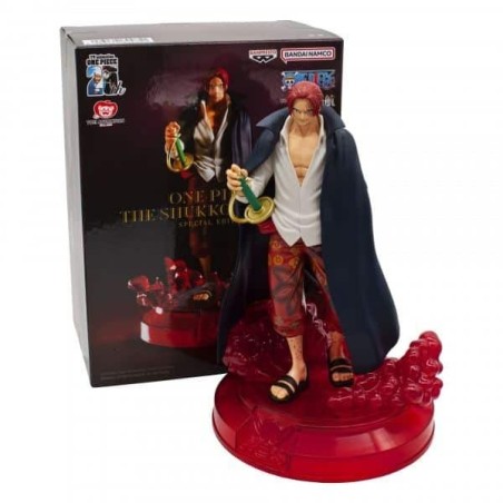 Figura banpresto one piece the shukko shanks 16cm
