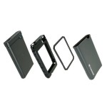 Transcend ts0gsj25ck3 caja para disco duro externo 2.5" carcasa de disco duro/ssd verde