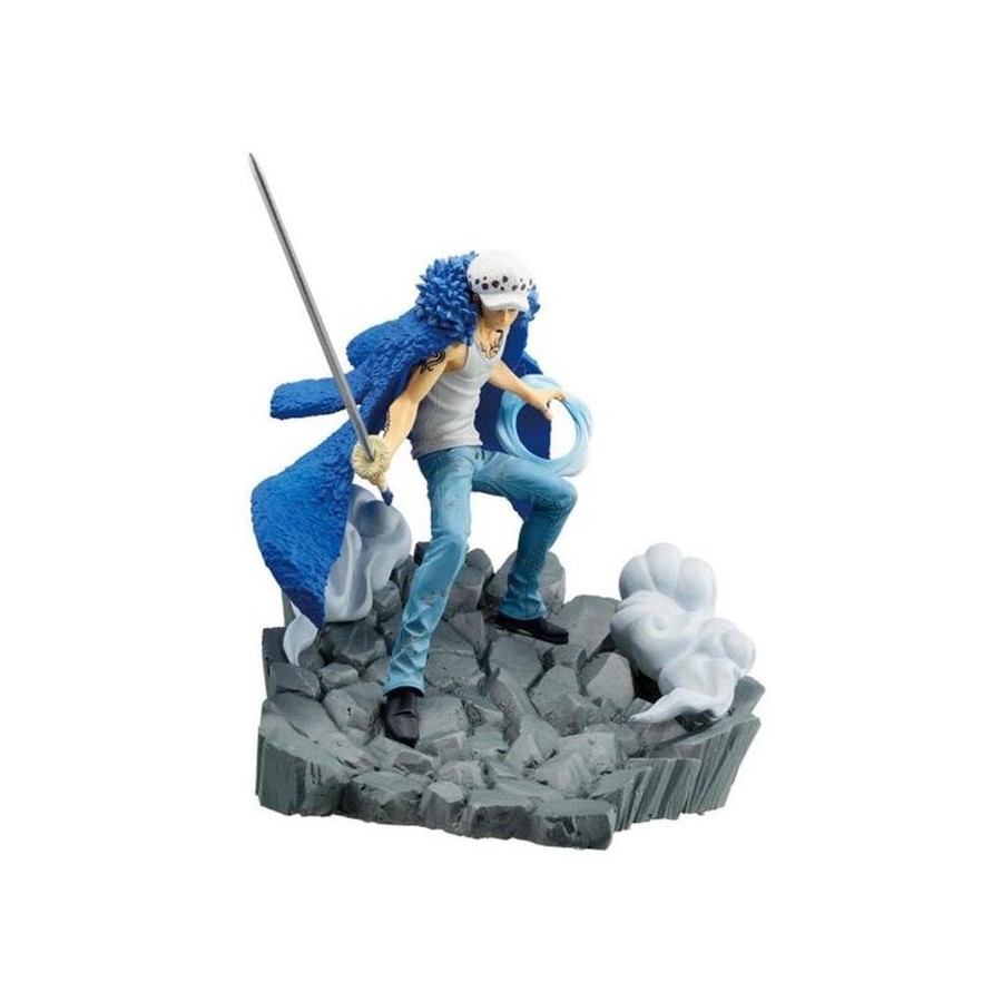 Figura banpresto one piece senkozekkei trafalgar law
