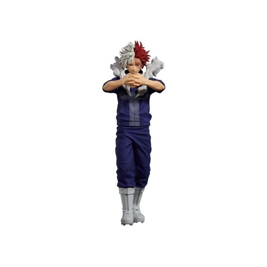 Figura banpresto my hero academia the amazing heroes dx shoto todoroki 21cm