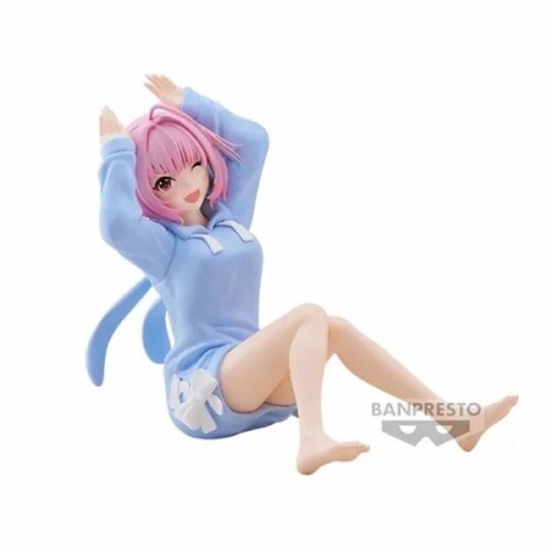 Figura banpresto the idolmaster cinderella girls relax time riamu yumemi 10 cm