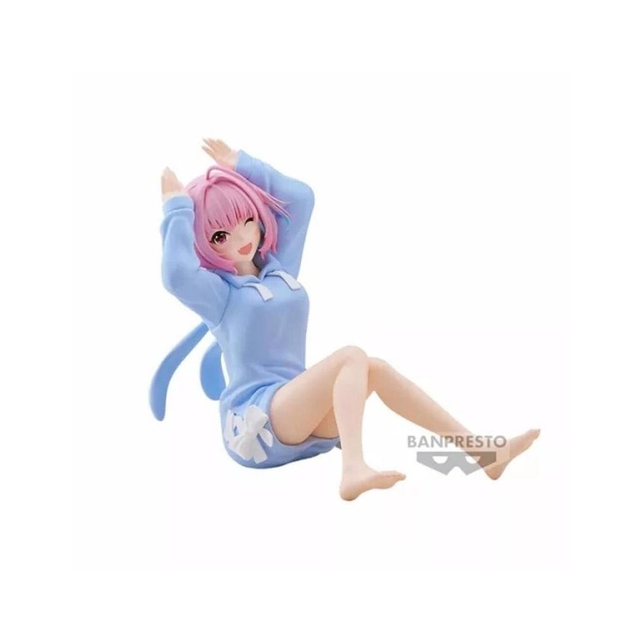 Figura banpresto the idolmaster cinderella girls relax time riamu yumemi 10 cm