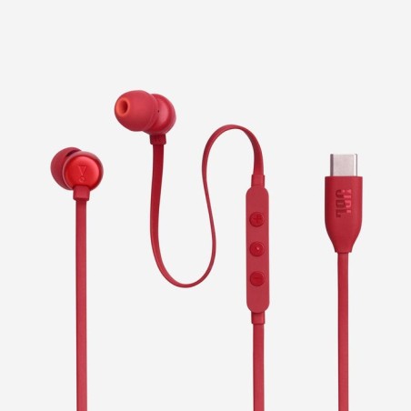 Jbl tune 310c red auriculares inear con cable