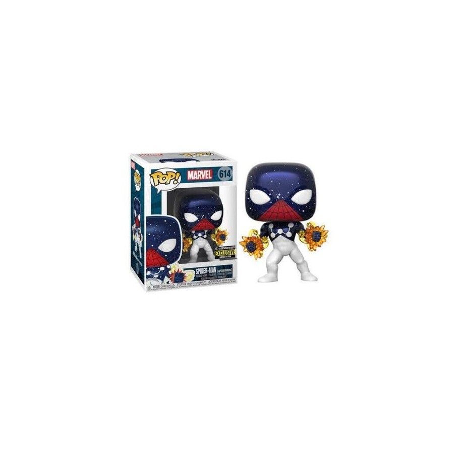 Funko pop spider-man de capitan del universo 614 - marvel exclusivo - 889698470643