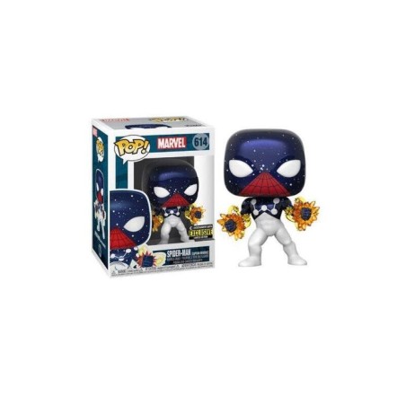 Funko pop spider-man de capitan del universo 614 - marvel exclusivo - 889698470643