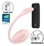 Satisfyer - ribbed petal estimulador punto g control remoto rosa app gratuita