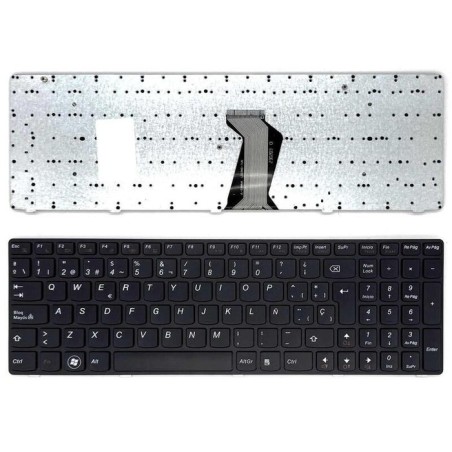 Teclado para portátil lenovo g580 g580a g585 g585a v580 z580