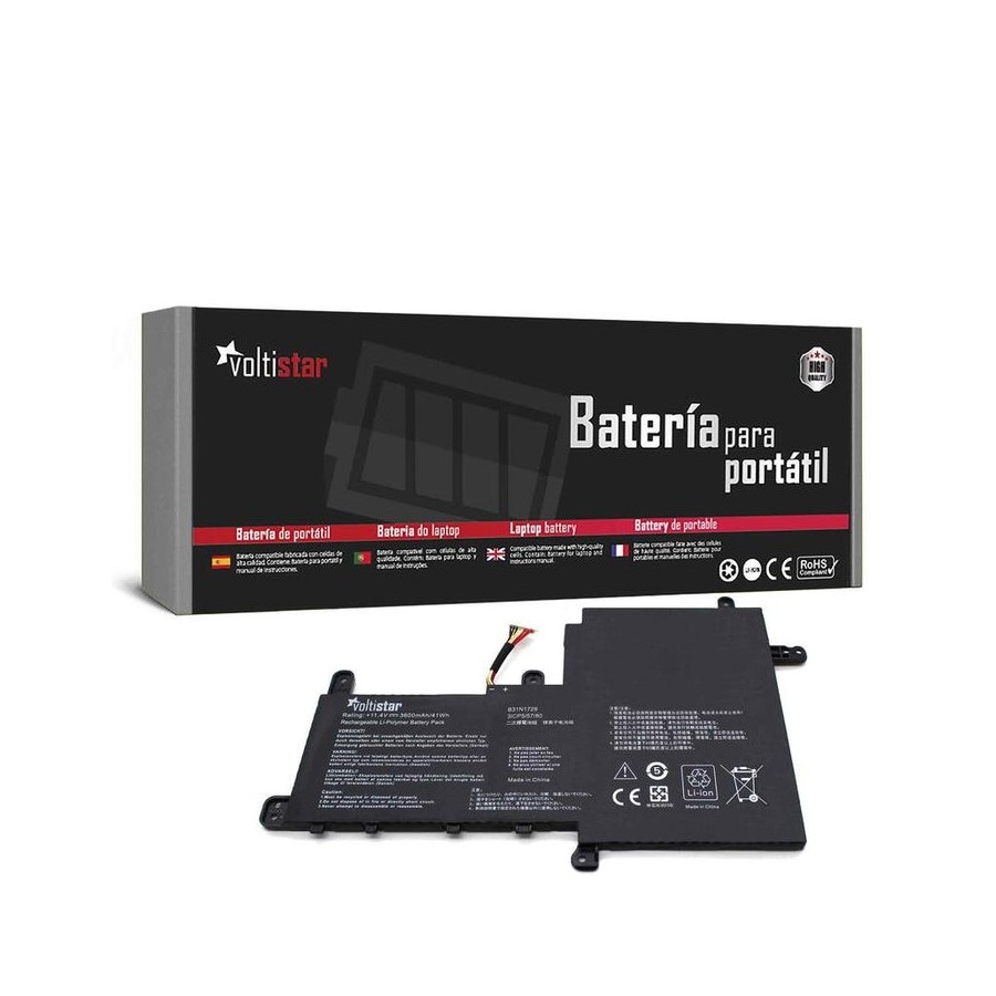 Batería para portátil asus vivobook s15 s530 s530u x530u x530ua b31n1729
