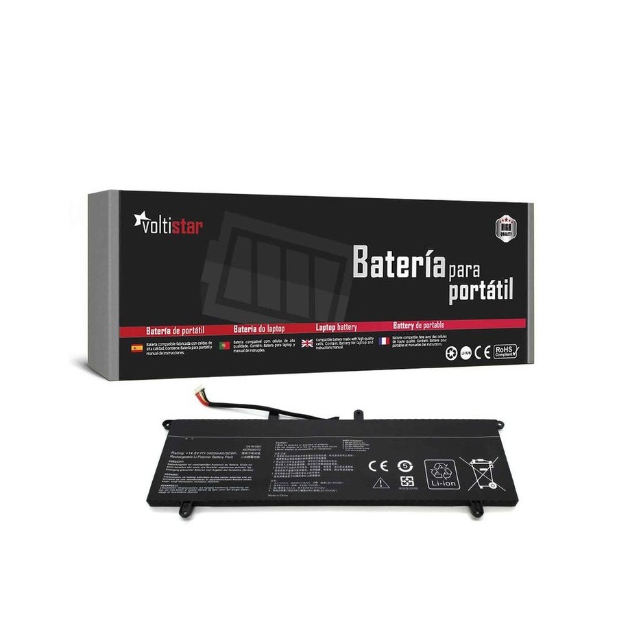 Batería para portátil asus zenbook duo 14 ux481 ux481f ux481fl ux481fa c41n1901