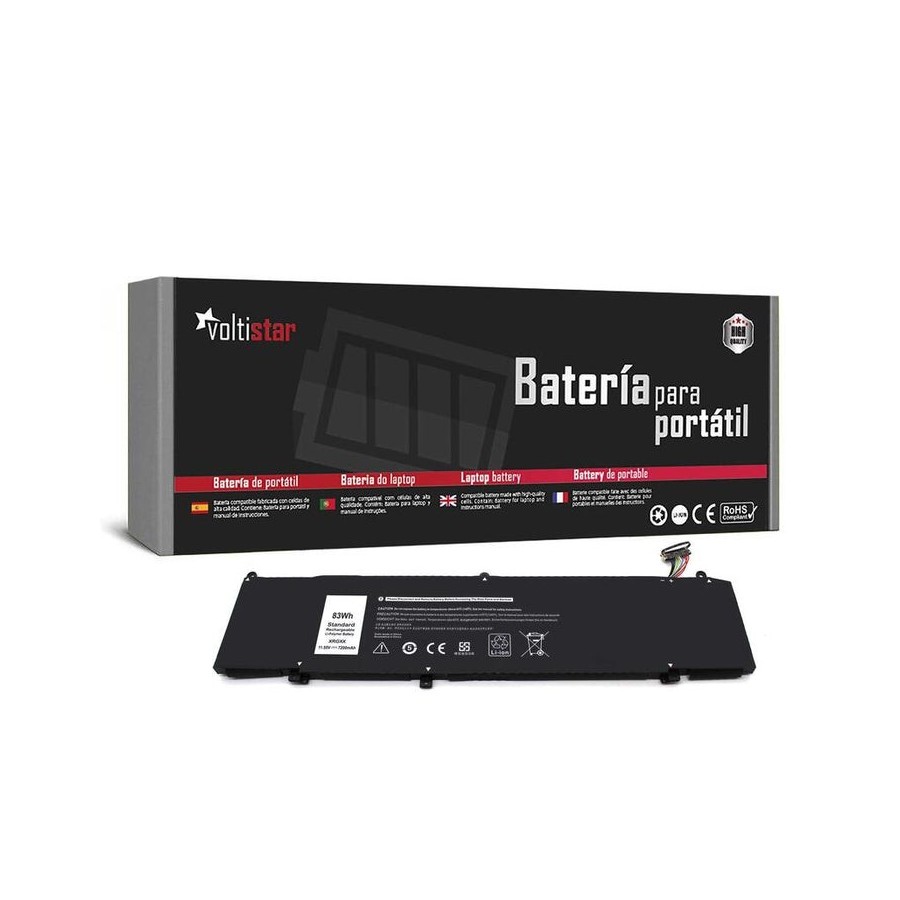 Batería para portátil dell alienware m15 m17 g5 15 5590 g7 15 7590 xrgxx