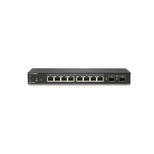 Sonicwall switch sws12-8 conmutador gestionado 8 x 10/100/1000 + 2 x gigabit sfp sobremesa