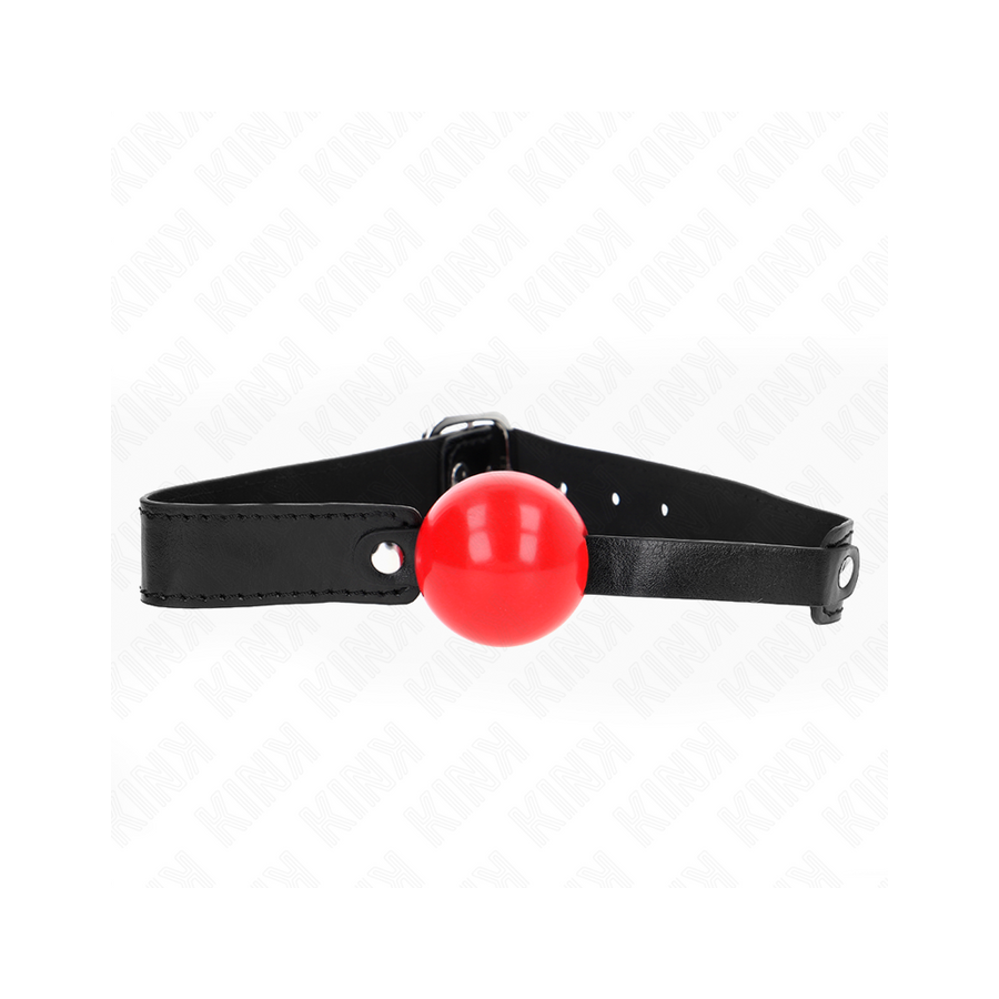 Kink - mordaza de bola 4 cm suave de tpe modelo 1 66 x 2.5 cm ajustable 41-61 cm