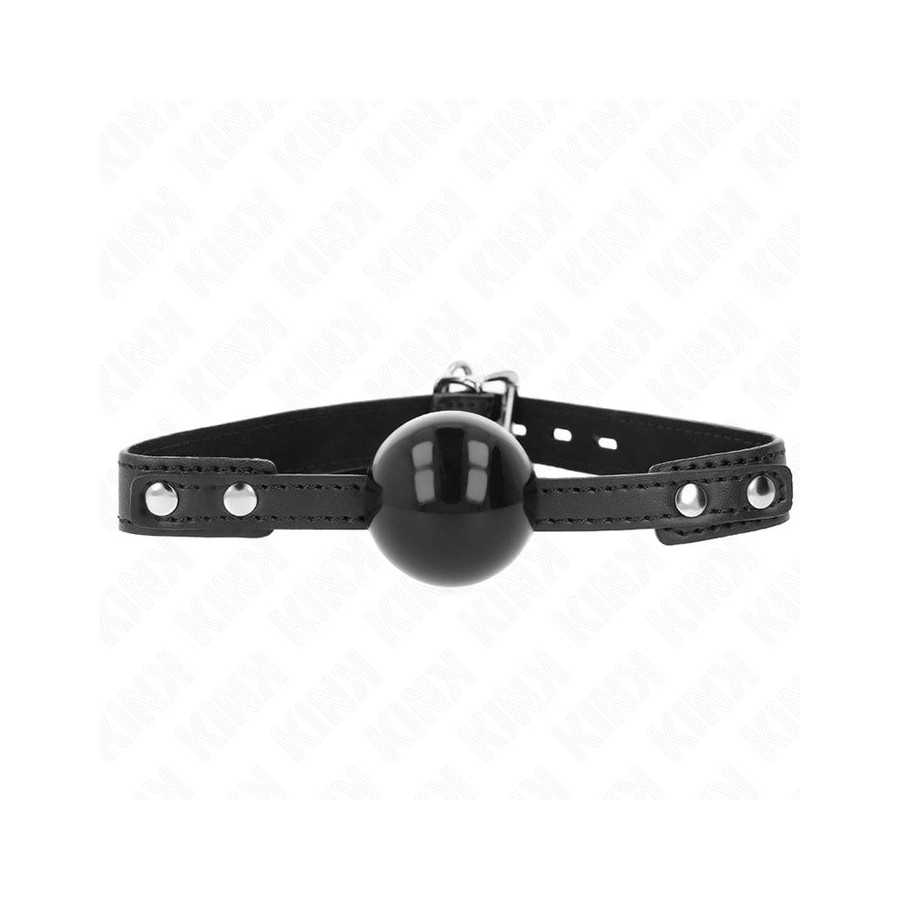 Kink - mordaza de bola 4 cm suave de tpe modelo 3 60 x 2 cm ajustable 37-52 cm