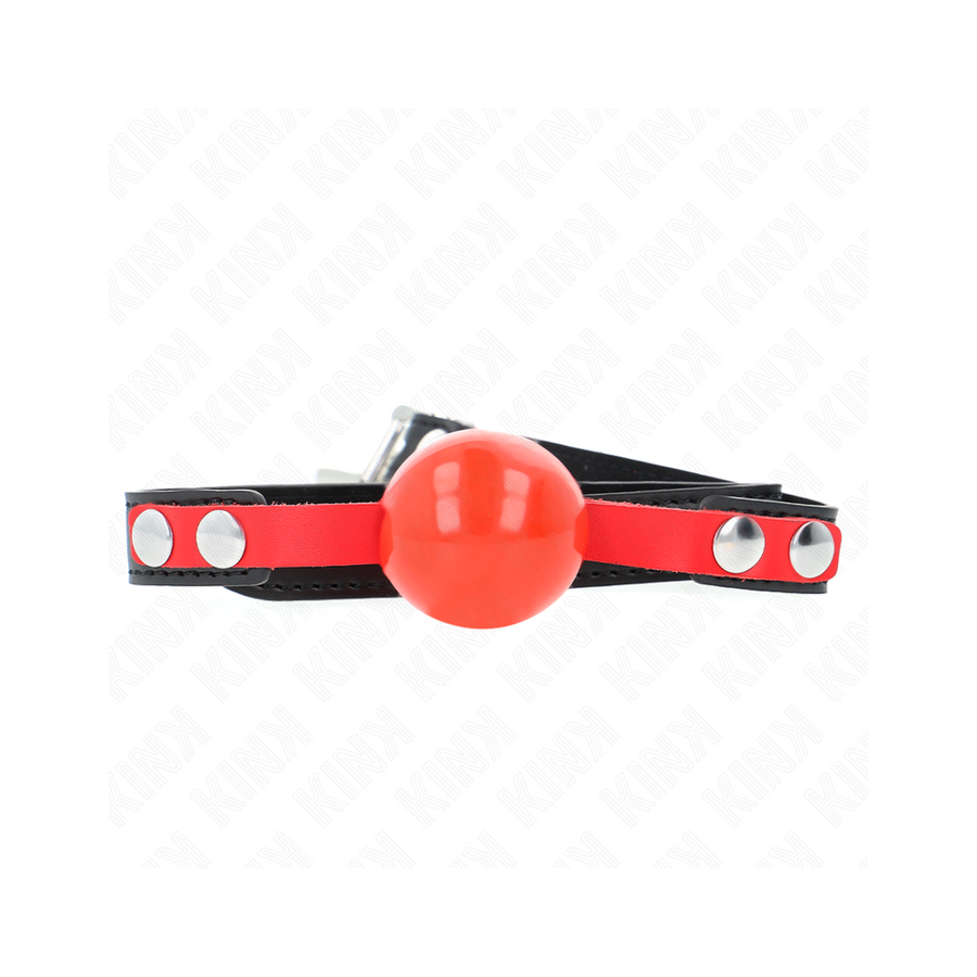 Kink - mordaza de bola 4 cm suave de tpe modelo 4 60 x 2 cm ajustable 37-52 cm