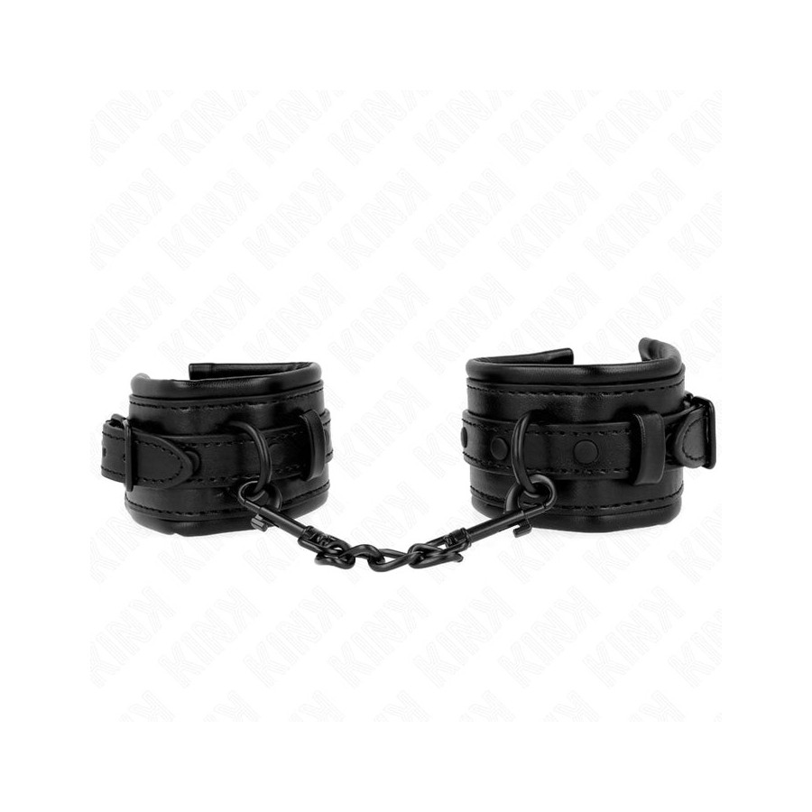 Kink - muñequeras ajustable negro 20-30 cm x 6 cm