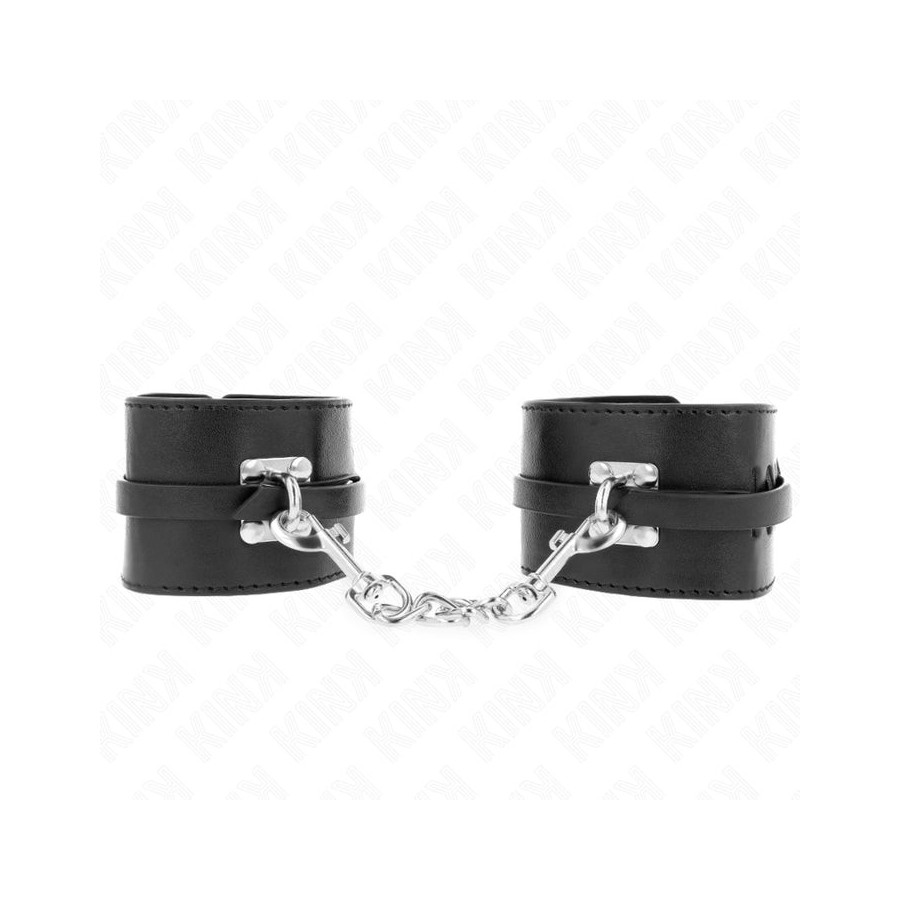 Kink - muñequeras deluxe con cierre de candado ajustable 14.5-21 cm x 6 cm