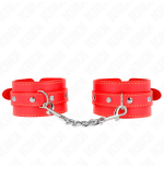 Kink - muñequeras finas rojo ajustable 21-33 cm