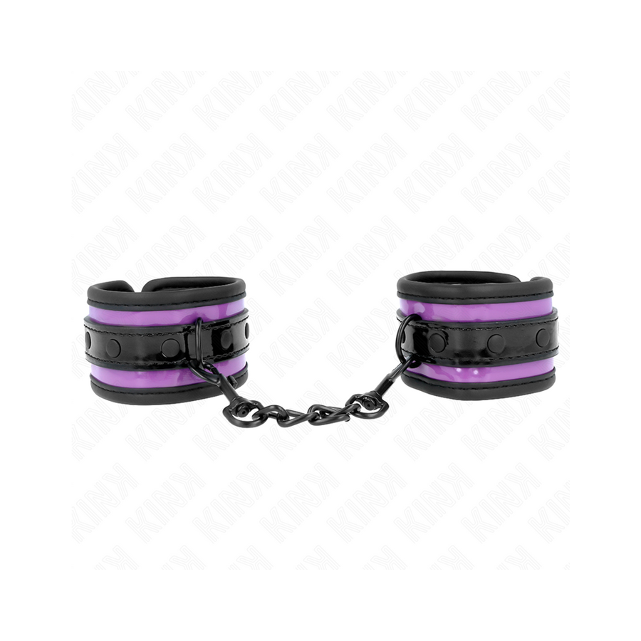Kink - muñequeras neopreno lila ajustable 21-28 cm x 5 cm