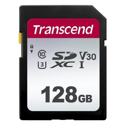 Transcend 128gb, uhs-i, sd memoria flash sdxc clase 10 nand