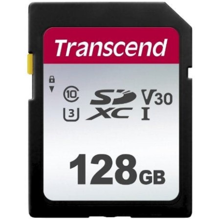 Transcend 128gb, uhs-i, sd memoria flash sdxc clase 10 nand