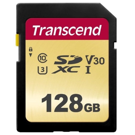 Transcend 128gb uhs-i u3 sd memoria flash sdxc clase 10