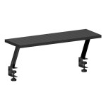 Soporte elevador para monitor mars gaming mgds eleva 17cm fibra de carbono 60x20cm negro