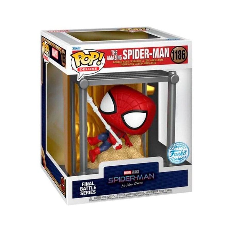 Figura pop marvel spider-man no way home the amazing spider-man exclusive