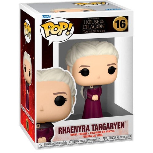Figura pop la casa del dragon 3 rhaenyra targaryen