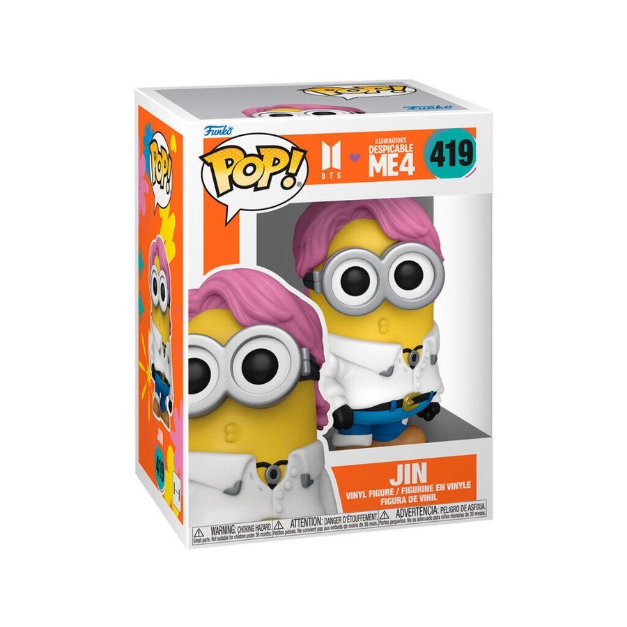Figura pop gru mi villano favorito 4 jin minion