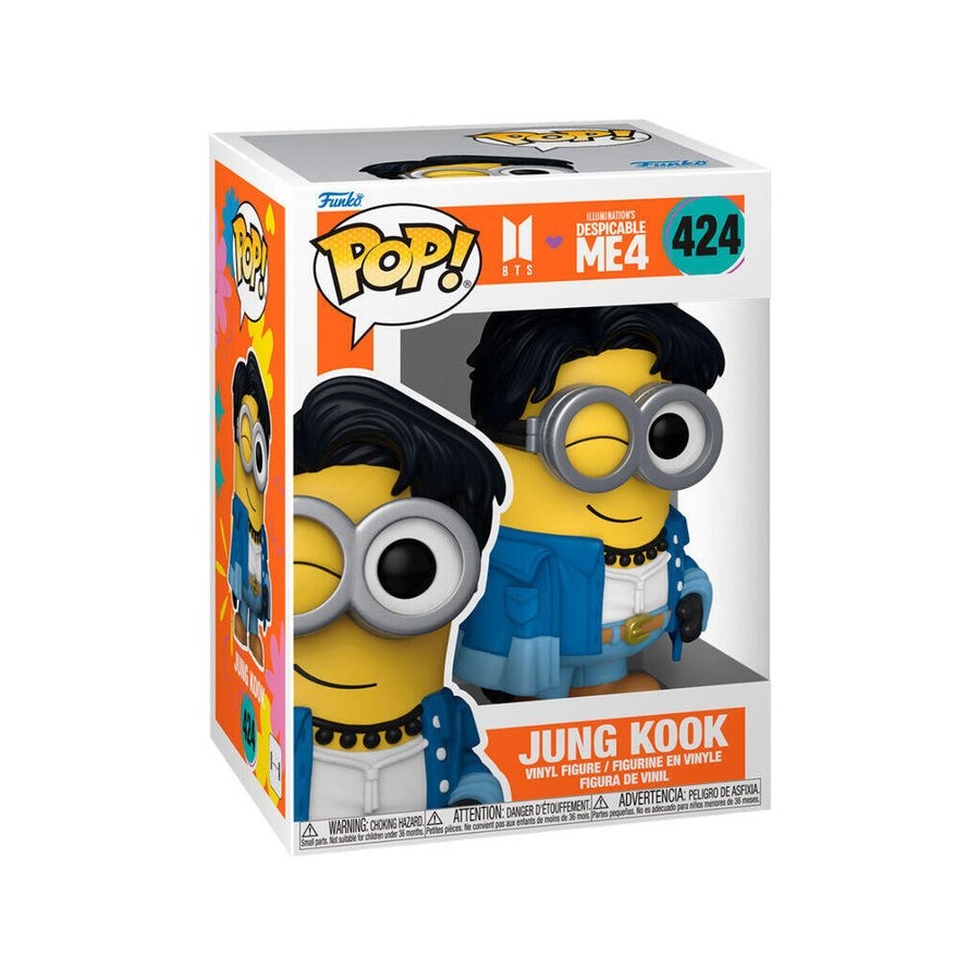Figura pop gru mi villano favorito 4 jung kook minion