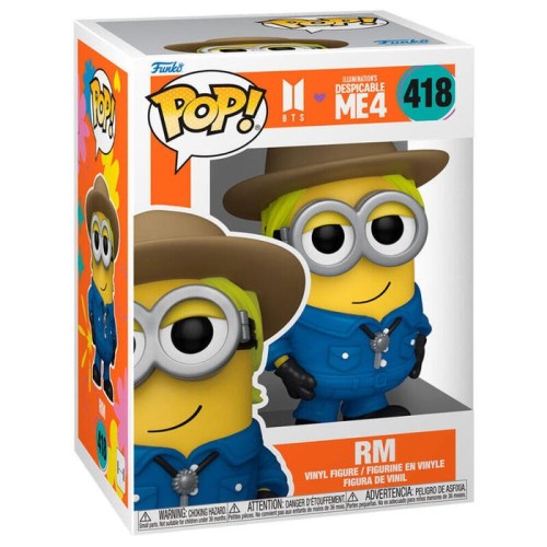 Figura pop gru mi villano favorito 4 rm minion