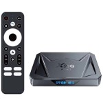 X96q pro plus h728 4gb/32gb wifi dual android 14 negro - android tv
