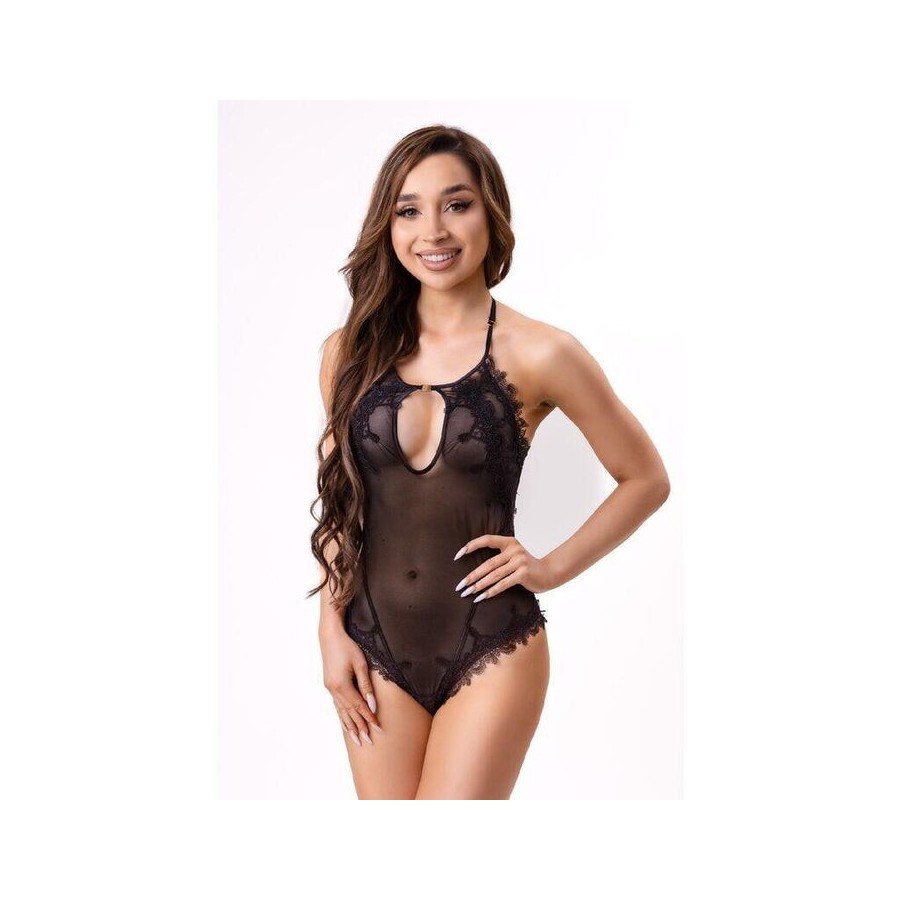 Livco corsetti fashion - daiana 20248 bodystocking crotchless negro l/xl